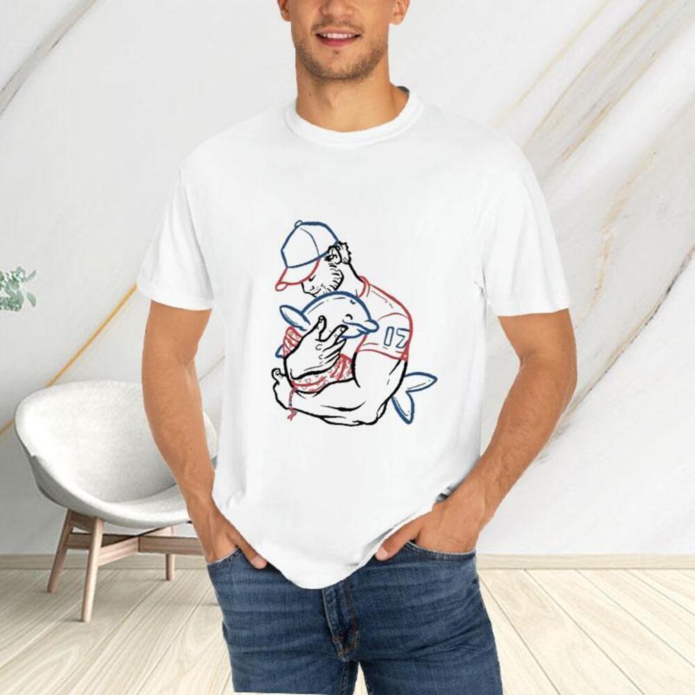 Dolphin I Love You Dad Tshirt